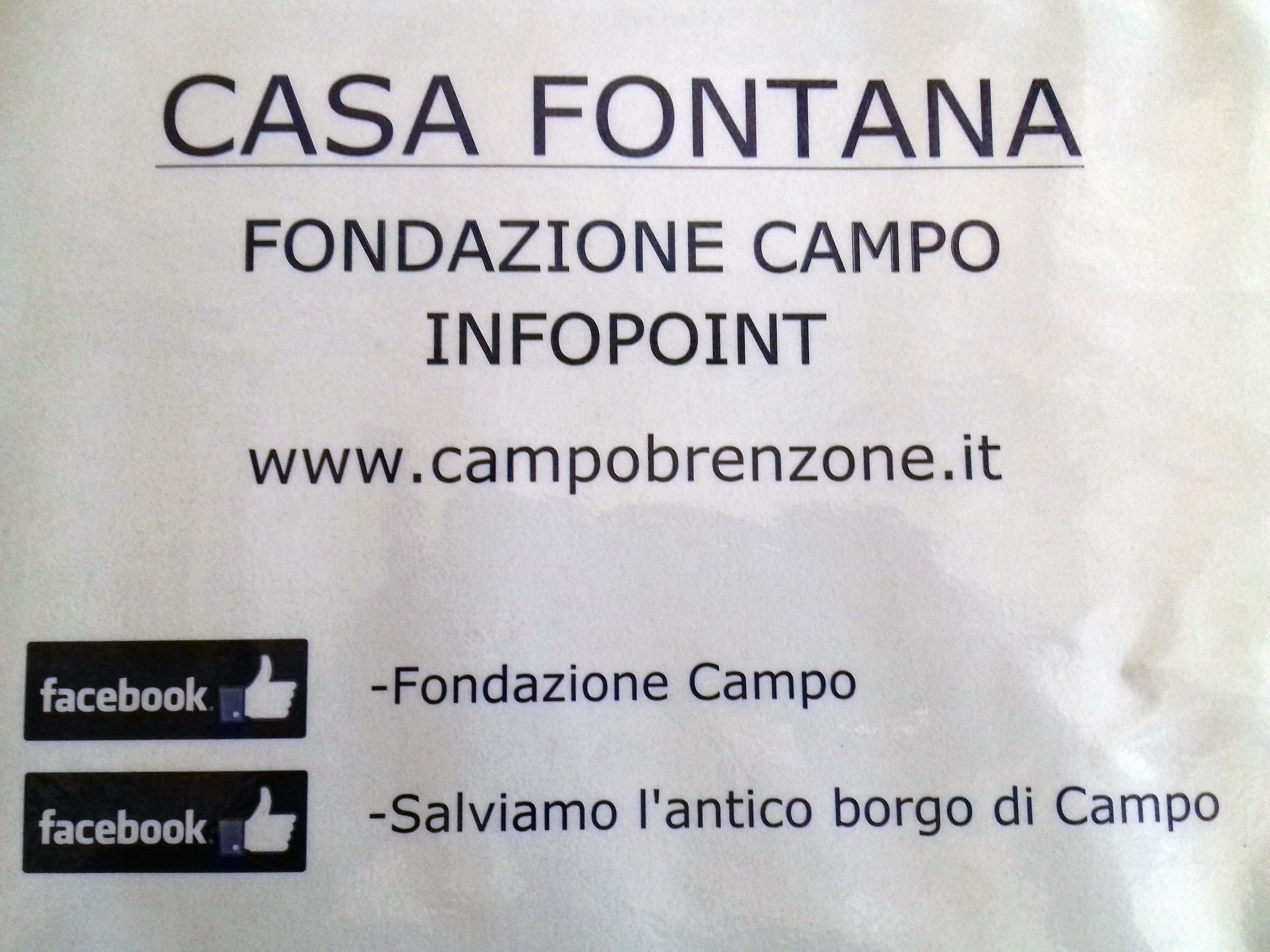 Infopoint Fondazione Campo
